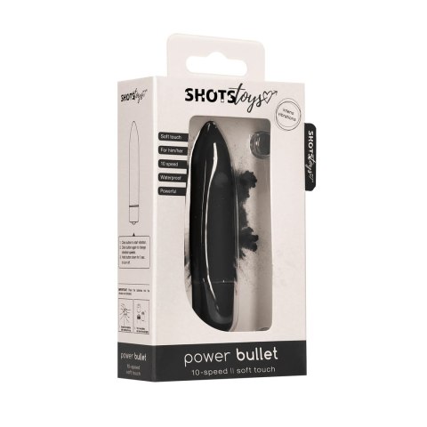 Shots Toys - Wodoodporny pocisk wibrujący - 10 prędkości Shots Toys by Shots Shots Toys - Wodoodporny pocisk wibrujący - 10 prędkości Shots Toys by Shots