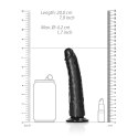 RealRock - Cienkie realistyczne dildo z przyssawką 18 cm RealRock by Shots