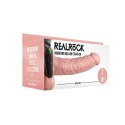 RealRock - Dildo wibrujące StrapOn z jądrami 18 cm RealRock by Shots