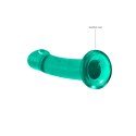 RealRock - Dildo z przyssawką gładkie 17 cm RealRock by Shots