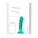 RealRock - Dildo z przyssawką gładkie 17 cm RealRock by Shots