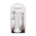 RealRock - Dildo z przyssawką gładkie 17 cm RealRock by Shots
