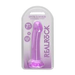 RealRock - Dildo z przyssawką gładkie 17 cm RealRock by Shots