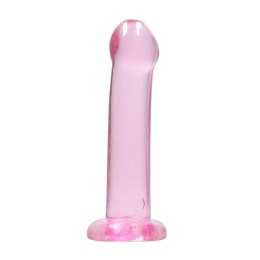 RealRock - Dildo z przyssawką gładkie 17 cm RealRock by Shots