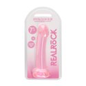 RealRock - Dildo z przyssawką gładkie 17 cm RealRock by Shots
