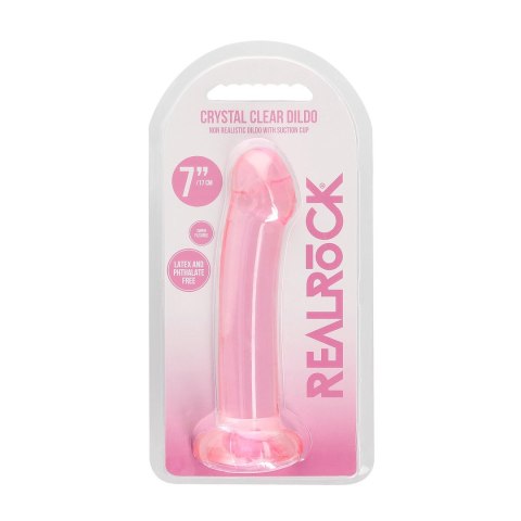 RealRock - Dildo z przyssawką gładkie 17 cm RealRock by Shots RealRock - Dildo z przyssawką gładkie 17 cm RealRock by Shots