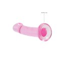 RealRock - Dildo z przyssawką gładkie 17 cm RealRock by Shots