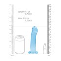 RealRock - Dildo z przyssawką gładkie 17 cm RealRock by Shots