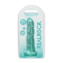 RealRock - Dildo z przyssawką karbowane 17 cm RealRock by Shots