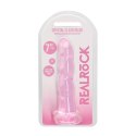 RealRock - Dildo z przyssawką karbowane 17 cm RealRock by Shots