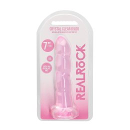 RealRock - Dildo z przyssawką karbowane 17 cm RealRock by Shots