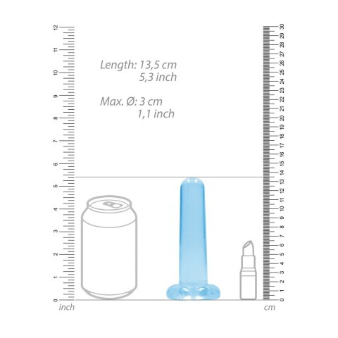 RealRock - Dildo z przyssawką proste 13,5 cm RealRock by Shots RealRock - Dildo z przyssawką proste 13,5 cm RealRock by Shots