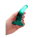 RealRock - Dildo z przyssawką zakrzywione 11,5 cm RealRock by Shots