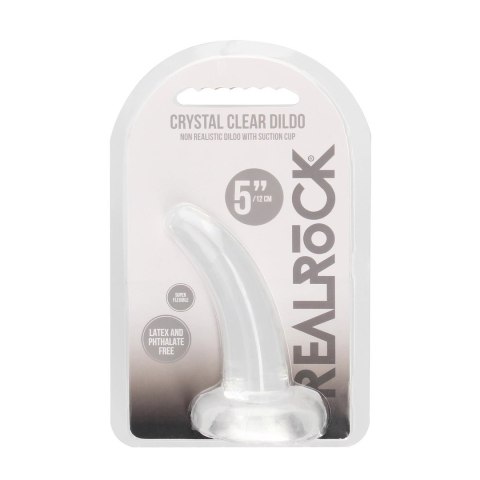 RealRock - Dildo z przyssawką zakrzywione 11,5 cm RealRock by Shots RealRock - Dildo z przyssawką zakrzywione 11,5 cm RealRock by Shots
