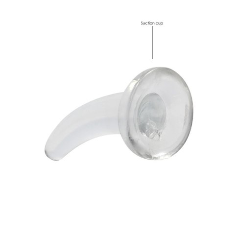 RealRock - Dildo z przyssawką zakrzywione 11,5 cm RealRock by Shots RealRock - Dildo z przyssawką zakrzywione 11,5 cm RealRock by Shots