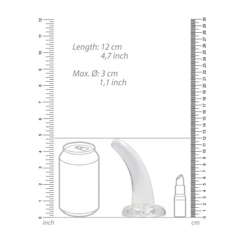 RealRock - Dildo z przyssawką zakrzywione 11,5 cm RealRock by Shots RealRock - Dildo z przyssawką zakrzywione 11,5 cm RealRock by Shots