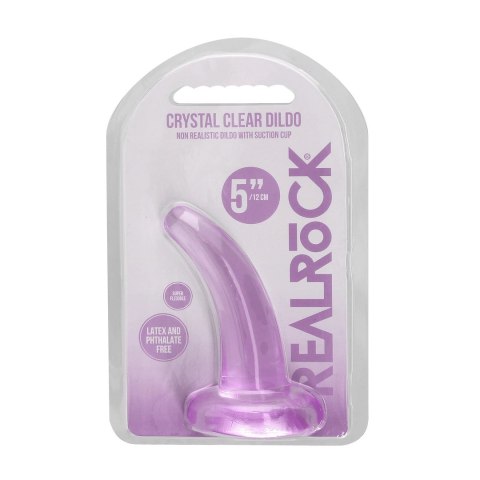 RealRock - Dildo z przyssawką zakrzywione 11,5 cm RealRock by Shots RealRock - Dildo z przyssawką zakrzywione 11,5 cm RealRock by Shots