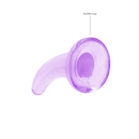 RealRock - Dildo z przyssawką zakrzywione 11,5 cm RealRock by Shots RealRock - Dildo z przyssawką zakrzywione 11,5 cm RealRock by Shots
