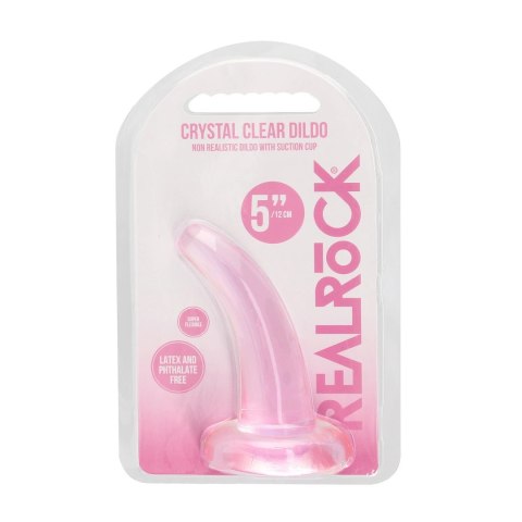 RealRock - Dildo z przyssawką zakrzywione 11,5 cm RealRock by Shots RealRock - Dildo z przyssawką zakrzywione 11,5 cm RealRock by Shots