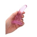 RealRock - Dildo z przyssawką zakrzywione 11,5 cm RealRock by Shots