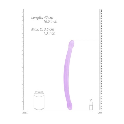 RealRock - Długie podwójne dildo 42 cm RealRock by Shots RealRock - Długie podwójne dildo 42 cm RealRock by Shots