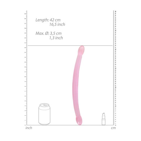 RealRock - Długie podwójne dildo 42 cm RealRock by Shots RealRock - Długie podwójne dildo 42 cm RealRock by Shots