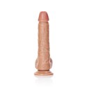 RealRock - Proste realistyczne dildo z jądrami i przyssawką 18 cm RealRock by Shots