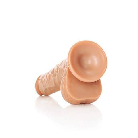 RealRock - Proste realistyczne dildo z jądrami i przyssawką 18 cm RealRock by Shots RealRock - Proste realistyczne dildo z jądrami i przyssawką 18 cm RealRock by Shots