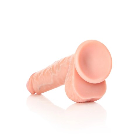 RealRock - Proste realistyczne dildo z jądrami i przyssawką 18 cm RealRock by Shots RealRock - Proste realistyczne dildo z jądrami i przyssawką 18 cm RealRock by Shots