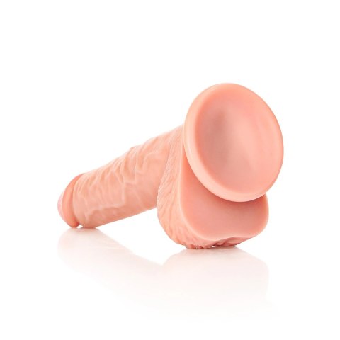 RealRock - Proste realistyczne dildo z jądrami i przyssawką 20,5 cm RealRock by Shots RealRock - Proste realistyczne dildo z jądrami i przyssawką 20,5 cm RealRock by Shots