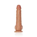 RealRock - Proste realistyczne dildo z jądrami i przyssawką 23 cm RealRock by Shots