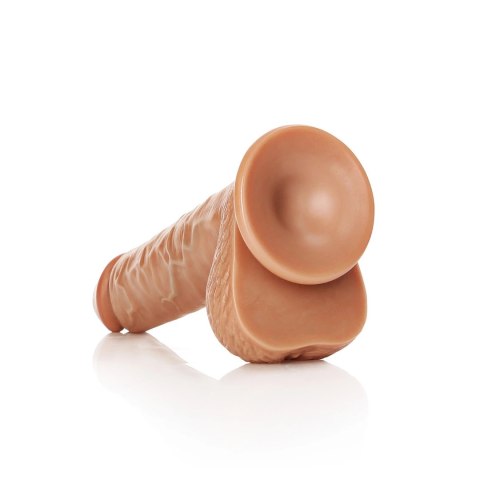 RealRock - Proste realistyczne dildo z jądrami i przyssawką 23 cm RealRock by Shots RealRock - Proste realistyczne dildo z jądrami i przyssawką 23 cm RealRock by Shots