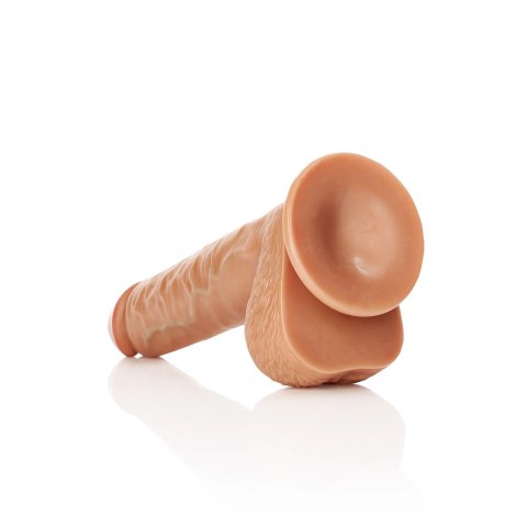 RealRock - Proste realistyczne dildo z jądrami i przyssawką 25,5 cm RealRock by Shots RealRock - Proste realistyczne dildo z jądrami i przyssawką 25,5 cm RealRock by Shots