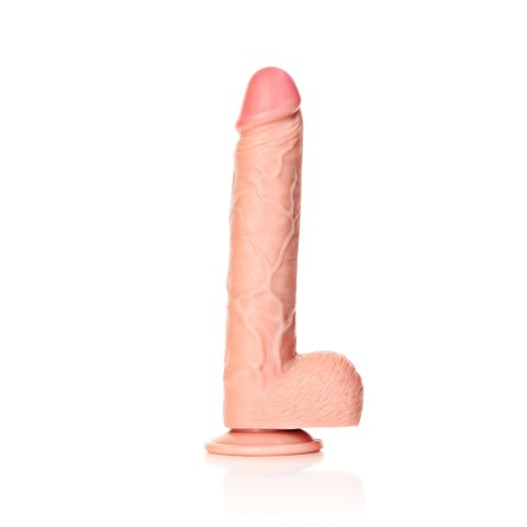 RealRock - Proste realistyczne dildo z jądrami i przyssawką 25,5 cm RealRock by Shots RealRock - Proste realistyczne dildo z jądrami i przyssawką 25,5 cm RealRock by Shots