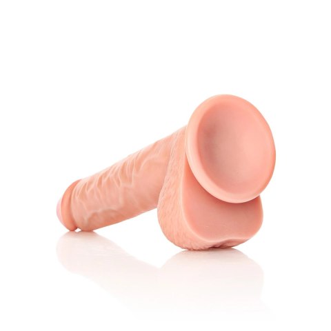 RealRock - Proste realistyczne dildo z jądrami i przyssawką 25,5 cm RealRock by Shots RealRock - Proste realistyczne dildo z jądrami i przyssawką 25,5 cm RealRock by Shots