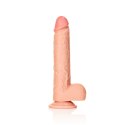 RealRock - Proste realistyczne dildo z jądrami i przyssawką 28 cm RealRock by Shots