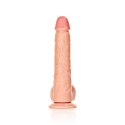 RealRock - Proste realistyczne dildo z jądrami i przyssawką 30,5 cm RealRock by Shots