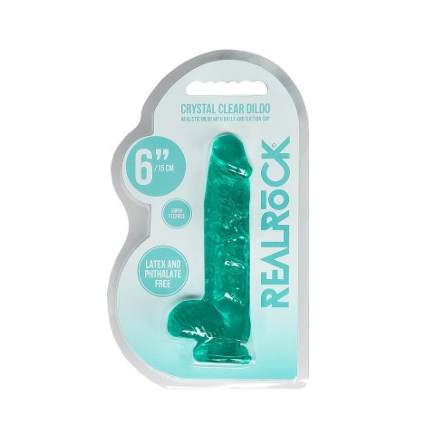 RealRock - Realistyczne dildo z jądrami 15 cm RealRock by Shots RealRock - Realistyczne dildo z jądrami 15 cm RealRock by Shots