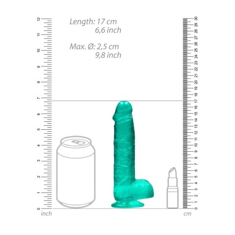 RealRock - Realistyczne dildo z jądrami 15 cm RealRock by Shots RealRock - Realistyczne dildo z jądrami 15 cm RealRock by Shots
