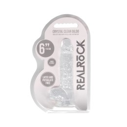 RealRock - Realistyczne dildo z jądrami 15 cm RealRock by Shots