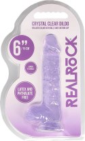 RealRock - Realistyczne dildo z jądrami 15 cm RealRock by Shots