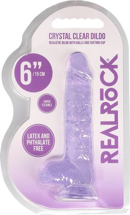RealRock - Realistyczne dildo z jądrami 15 cm RealRock by Shots