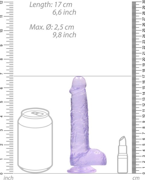 RealRock - Realistyczne dildo z jądrami 15 cm RealRock by Shots RealRock - Realistyczne dildo z jądrami 15 cm RealRock by Shots