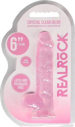 RealRock - Realistyczne dildo z jądrami 15 cm RealRock by Shots