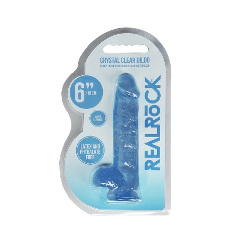 RealRock - Realistyczne dildo z jądrami 15 cm RealRock by Shots RealRock - Realistyczne dildo z jądrami 15 cm RealRock by Shots