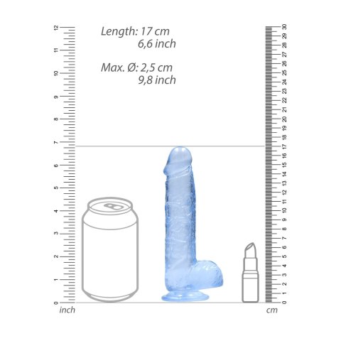 RealRock - Realistyczne dildo z jądrami 15 cm RealRock by Shots RealRock - Realistyczne dildo z jądrami 15 cm RealRock by Shots