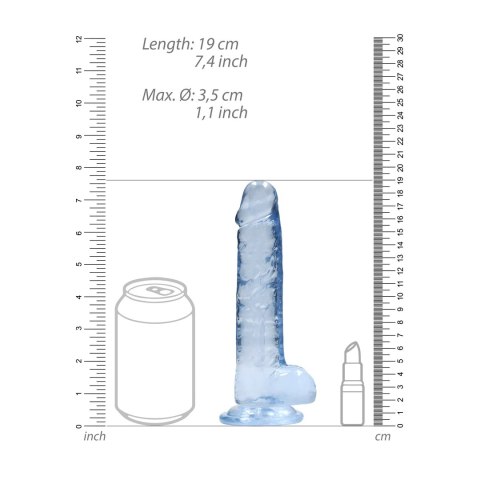 RealRock - Realistyczne dildo z jądrami 17 cm RealRock by Shots RealRock - Realistyczne dildo z jądrami 17 cm RealRock by Shots