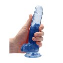 RealRock - Realistyczne dildo z jądrami 17 cm RealRock by Shots