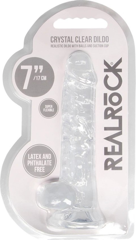 RealRock - Realistyczne dildo z jądrami 18 cm RealRock by Shots RealRock - Realistyczne dildo z jądrami 18 cm RealRock by Shots