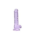 RealRock - Realistyczne dildo z jądrami 18 cm RealRock by Shots